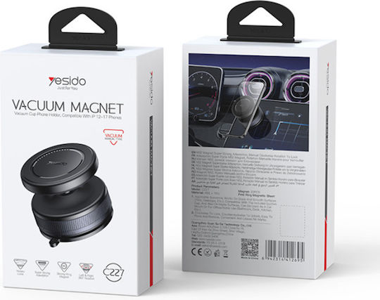 Yesido Auto Handyhalterung mit Magnet Schwarz