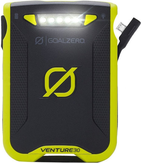 Goal Zero Venture 30 Recharger Solar Power Bank 7800mAh 10.5W Black