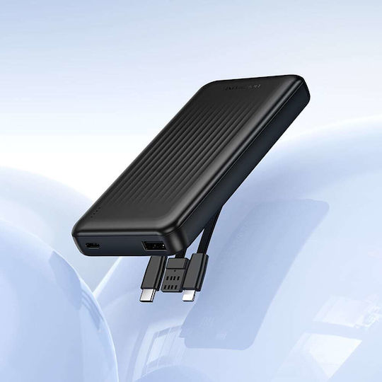 Borofone BJ79 Power Bank 10000mAh με Θύρα USB-A Μαύρο