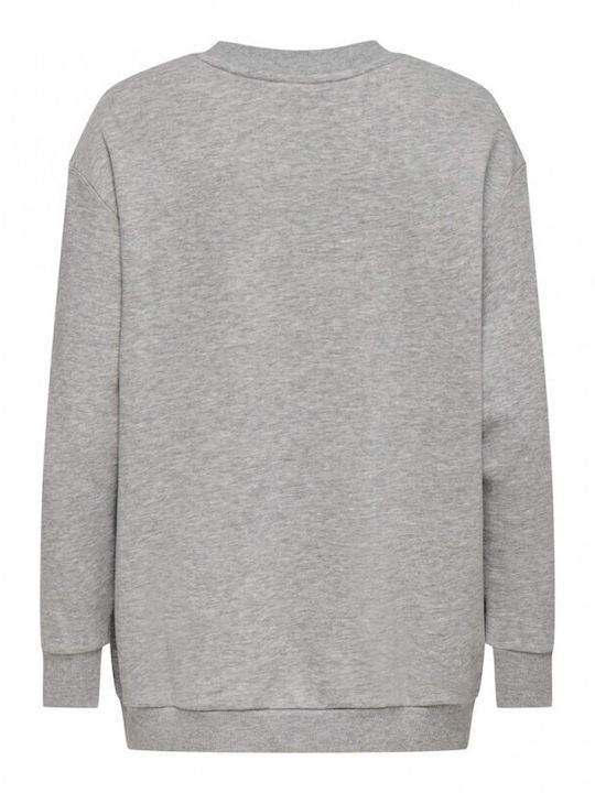 Γυναικείο Φούτερ Light Grey Melange