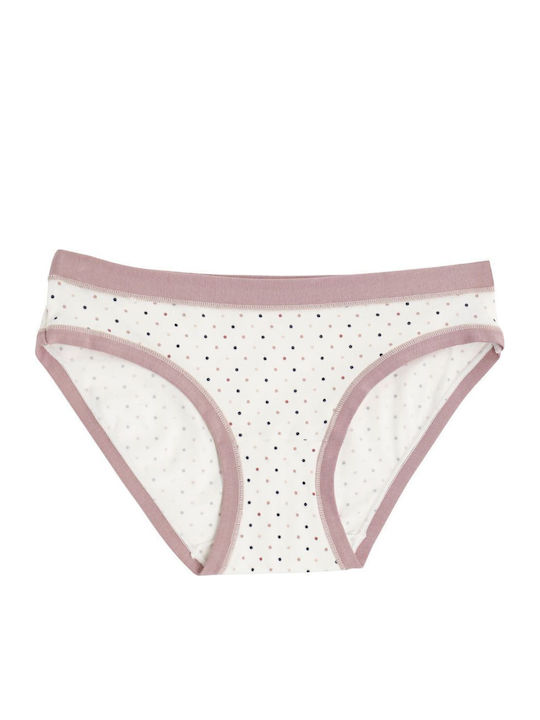 Βαμβακερά Damen Slip 3Pack Blue-beige-white
