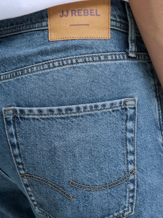 Men's Jeans Pants with Loose Fit Blue