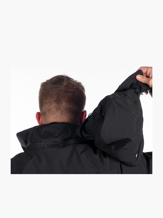 Northfinder Men's Soft Shell Ski & Snowboard Jacket Black BU-5144SNW-269
