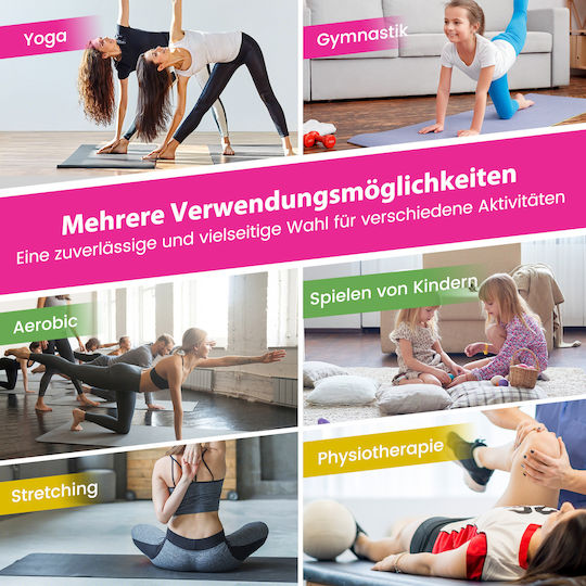Costway Exercise Mat Pink (300x117x5cm)