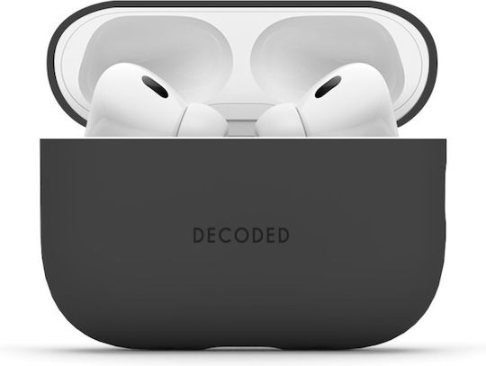 Decoded Aircase Case Silicone in Black color for Apple AirPods Pro 3
