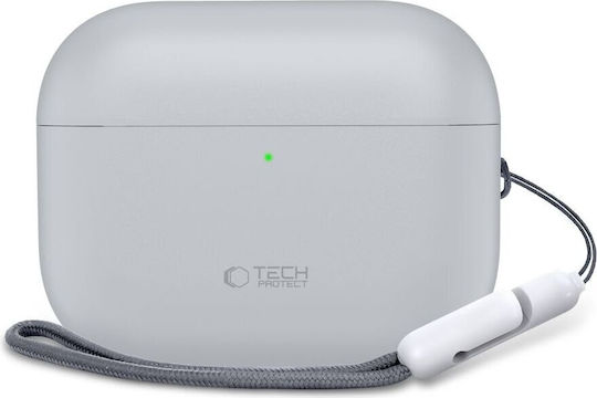 Tech-Protect Silicone Калъф в Сив цвят за Apple AirPods Pro 3