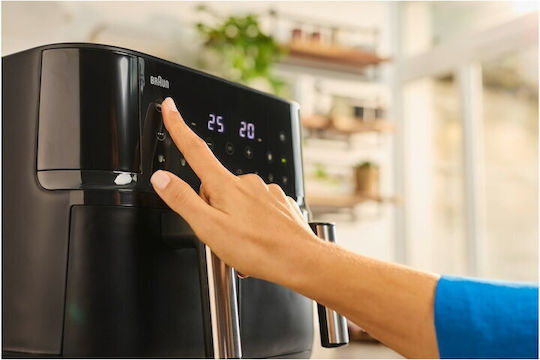 Braun Friteuză cu aer cu Coș Detașabil Dublu 8lt Negru TD3030IBK
