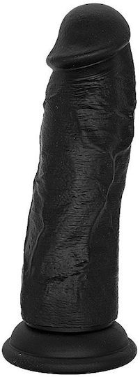 Stallion Midi Thick Ρεαλιστικό Dildo με Βεντούζα Μαύρο SMD-NSMT-17BK