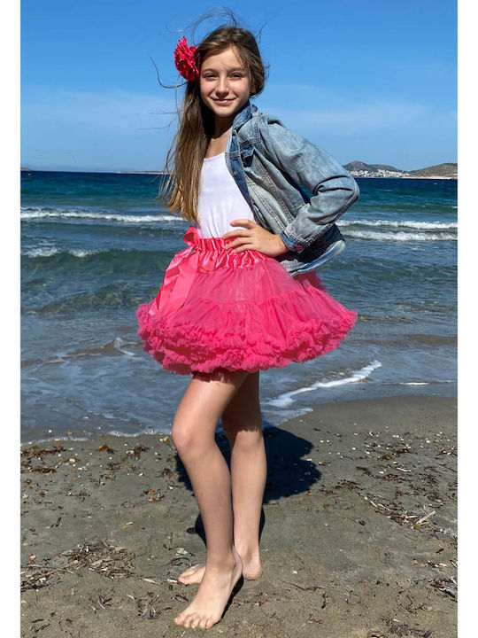 Kids Skirt Tulle Tulle Pink