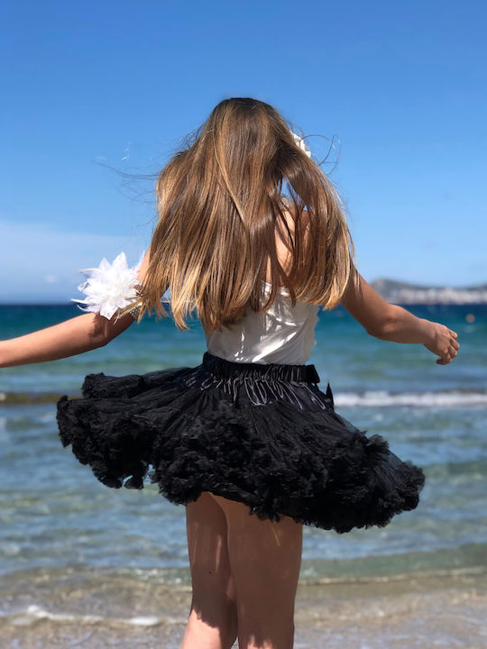 Kids Tulle Skirt Black