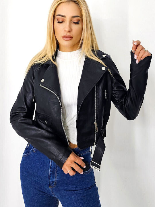 Leder Jacke Leder Black