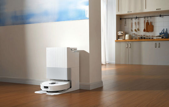 Roborock Qrevo Edge 5V1 Roboter-Staubsauger mit Laser-Kartierung und Saugkraft 18500Pa Weiße
