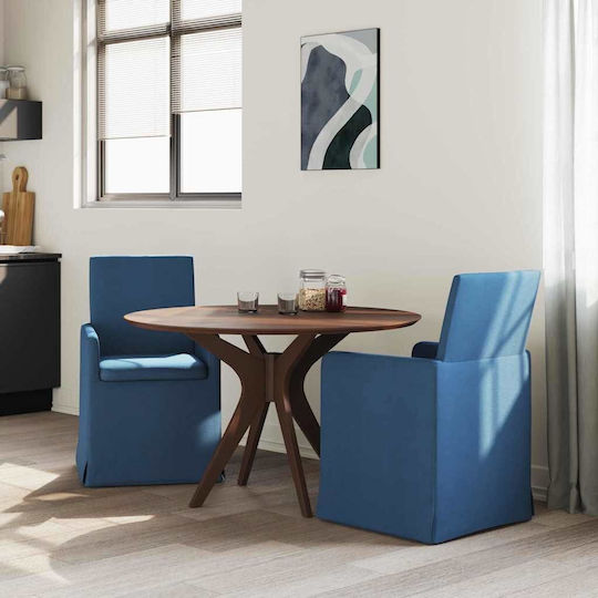 Chairs Dining Room 57x67x95cm 2pcs Blue