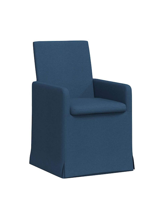 Stühle Speisesaal Blue 2Stück 57x67x95cm