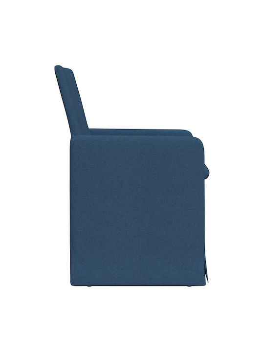 Stühle Speisesaal Blue 2Stück 57x67x95cm