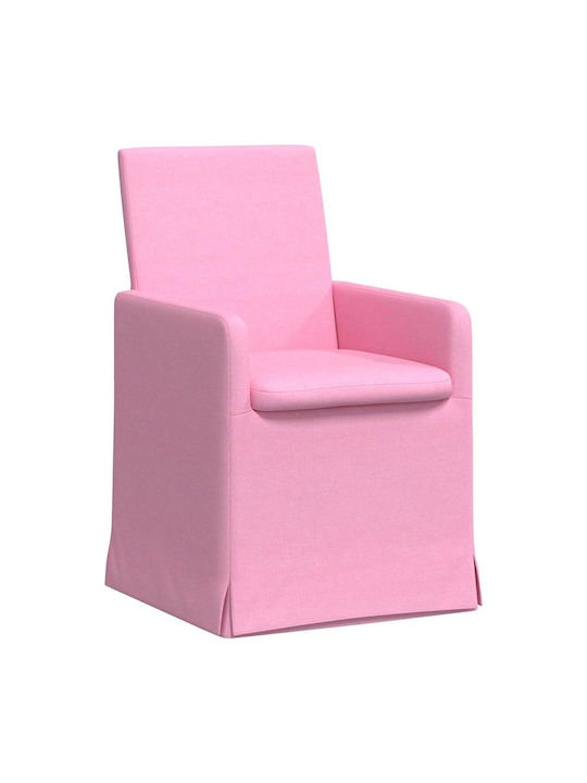 Scaune Sala de mese Roz 2buc 57x67x95buc