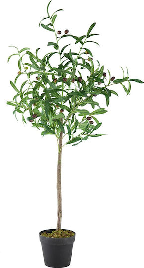 Artekko Künstlicher Olivenbaum im Topf 44x40x108 cm