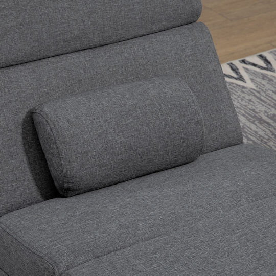 Relax Massage Gray Armchair 56x168x84cm