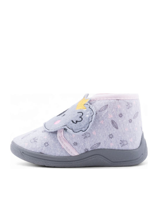 Kids Slippers Boots Gray