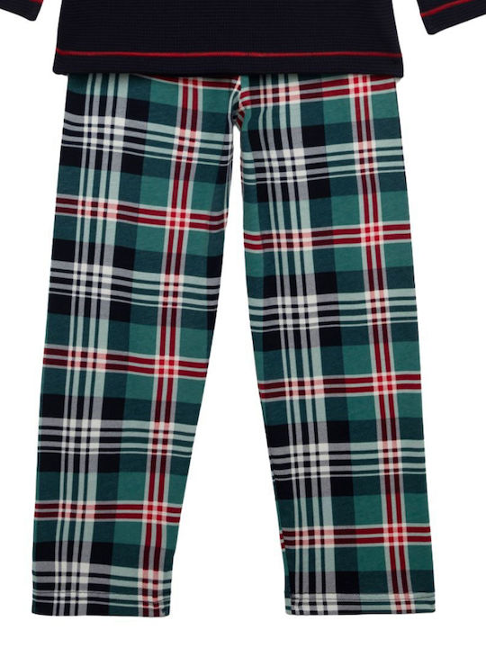 Minerva Kids' Pajamas Cotton Blue Marine Explore