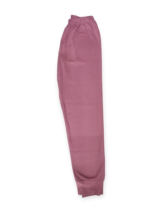 Natura Kids' Pajamas Powder Pink
