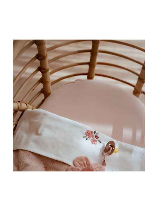 Little Dutch Sheet Single with Elastic Band Cotton Pure Pure Blossom 90x200cm