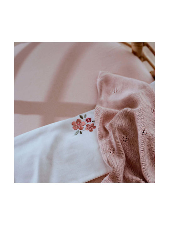 Little Dutch Sheet Single with Elastic Band Cotton Pure Pure Blossom 90x200cm