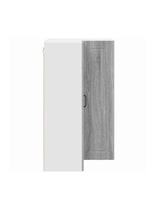 Cabinet Wall Gray 57x57x100cm