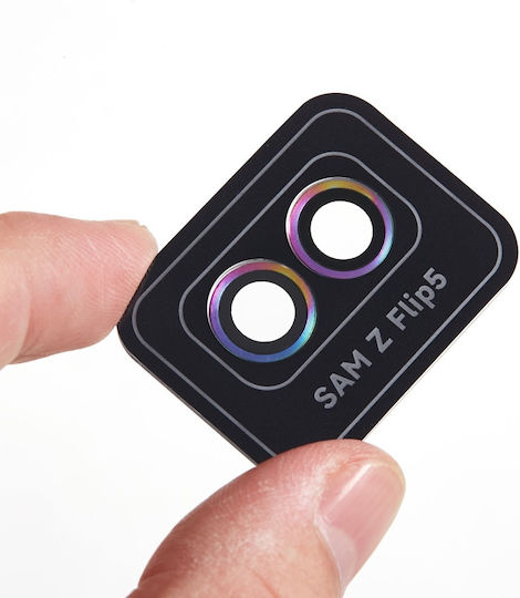 Γυαλί Πίσω Κάμερα Του Samsung Galaxy Z Flip5 5g Μεταλλικό Πλαίσιο Έγχρωμο