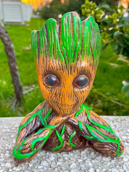 Decorative Vase Groot Green 22cm