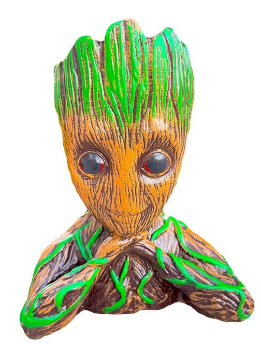 Dekorativer Pflanzentopf Groot Grün 22cm