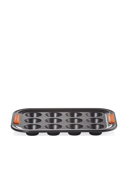 Le Creuset Formă de Patiserie pentru Cupcakes/Muffins din Silicon 30.3x22.7x2.84buc 12buc