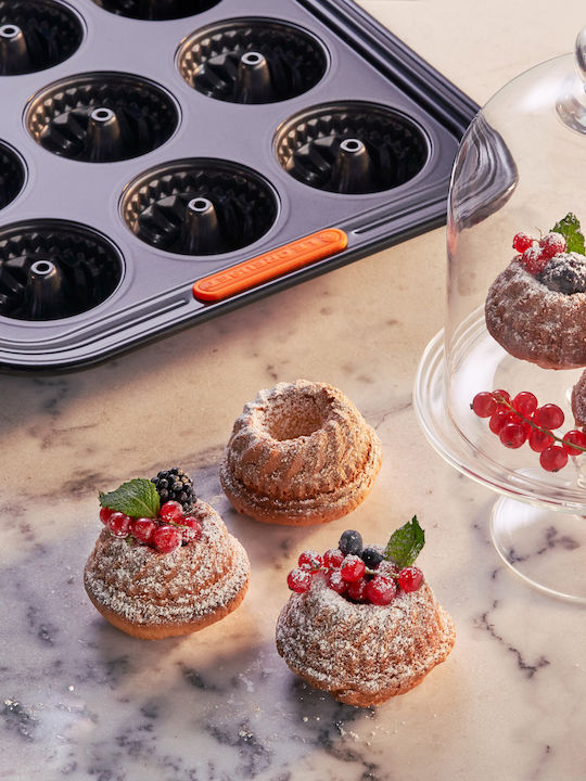 Le Creuset Formă de Patiserie pentru Cupcakes/Muffins din Silicon 40x30x3.8buc 1buc