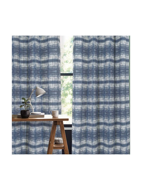 Das Home Curtain with Grommets 2117 Blue 140x260cm