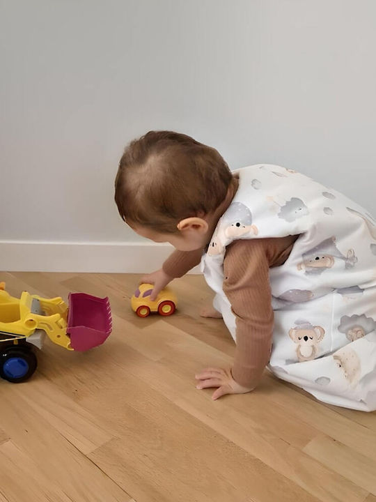 Kidizi De primăvară Sac de dormit 1 tog Alb