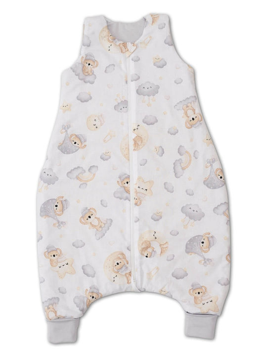 Kidizi De primăvară Sac de dormit 1 tog Alb