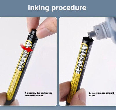 Permanentmarker Blue 2Stück