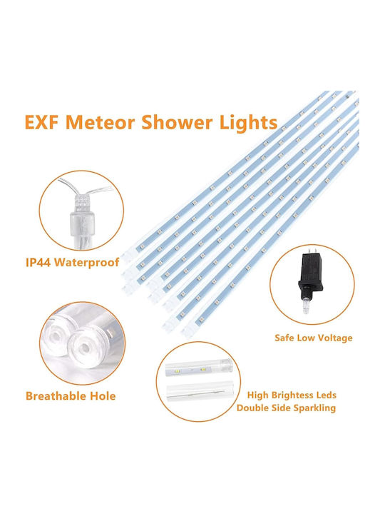 288 Lights LED 3.5m. Warm White type Rain 1pcs