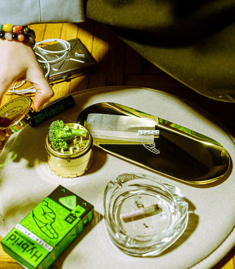 Hybrid Hellas Rolling Tray Χρυσό