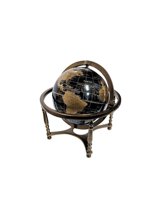 Schwarzer Bronzefarbener Globus mit Details 2812 OEM Schwarzer Bronzefarbener Globus mit Details 2812 OEM