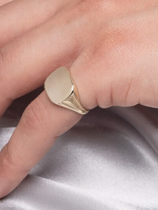 Lunaorocreations Women's Chevalier Ring 14K Yellow Gold Lunaorocreations Women's Chevalier Ring 14K Yellow Gold