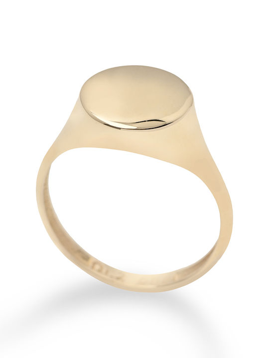 Lunaorocreations Damen Chevalier Ring 14k Gelb Gold