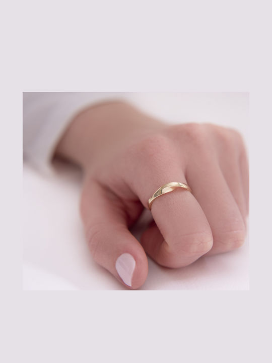 Lunaorocreations Frauen Ring Mobius Gelbes Gold 14 Karat