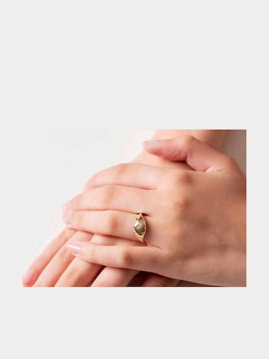 Lunaorocreations Damenring Sterne Zirkon Gelbes Gold