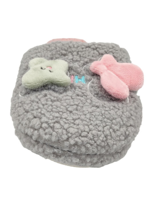 Winter Women's Slippers Gray