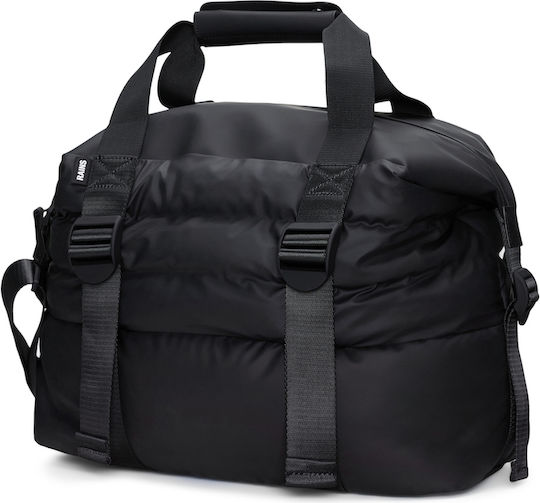 Rains Weekend Bag Small Sack Voyage Back 36lt Black made of Artificial Leather L52xW26xH27cm