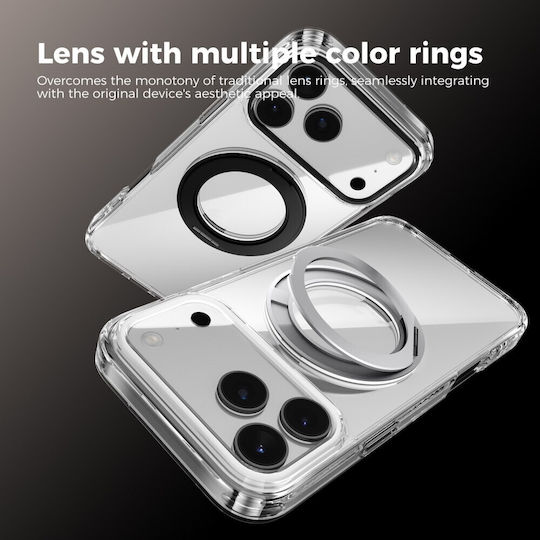 Abeel Back Cover Plastic Transparent (iPhone 17 Pro Max)