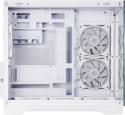 Chieftec Visio GM-30W-TG-OP Würfel Computergehäuse mit Seitenfenster Weiß