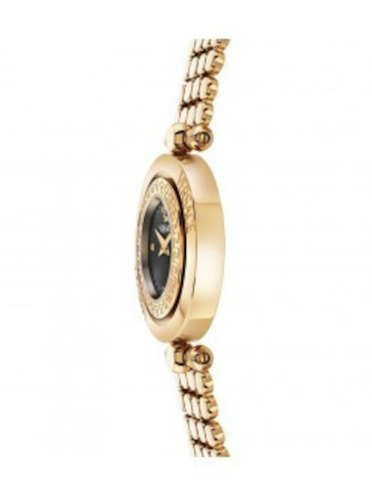 Versace Eon Lady Damen Uhr mit Gold Metallarmband