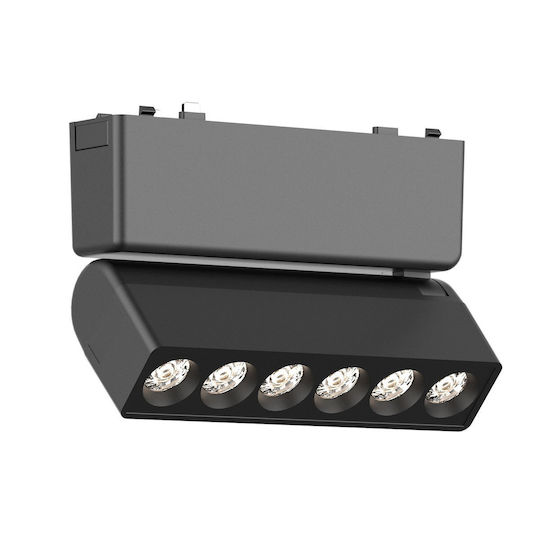 El-us10 Ultra Slim Magn Led 48v 6w Cct Schwarz